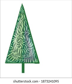 
VECTOR Christmas Background with a
stylish  original winter hand-drawn graphics sketch  for design new Year card 