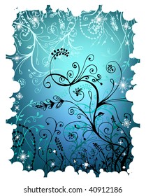 vector christmas background for text