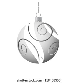 vector Christmas ball