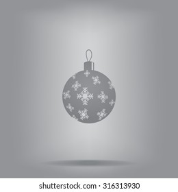 vector christmas ball