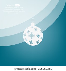 vector christmas ball