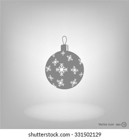 vector christmas ball