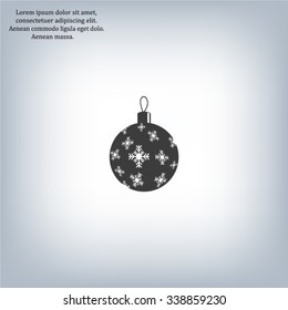 vector christmas ball