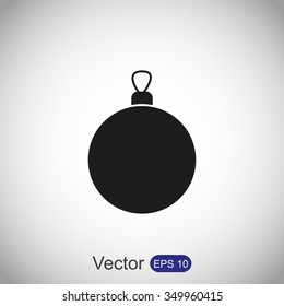 vector christmas ball.