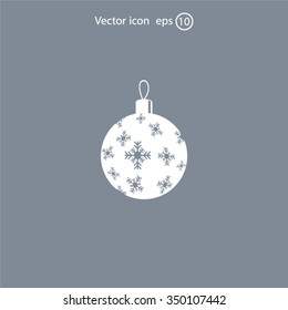 vector christmas ball