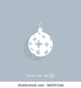 vector christmas ball