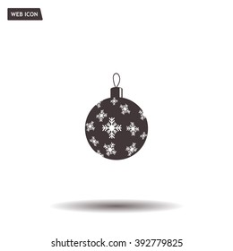 vector christmas ball