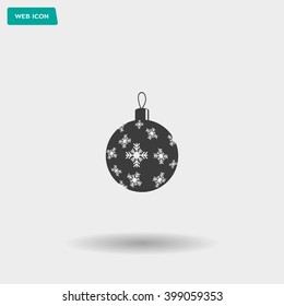 vector christmas ball