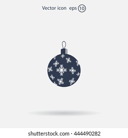 vector christmas ball