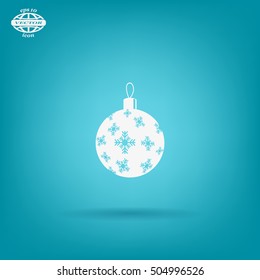 vector christmas ball