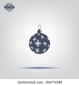 vector christmas ball