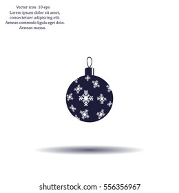 vector christmas ball