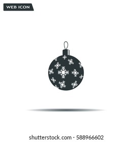 vector christmas ball