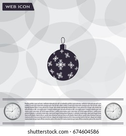 vector christmas ball