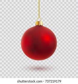 vector christmas ball