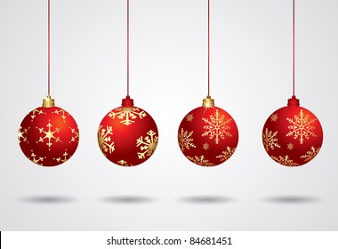 Vector Christmas ball