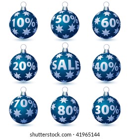 vector christmas balls for sale