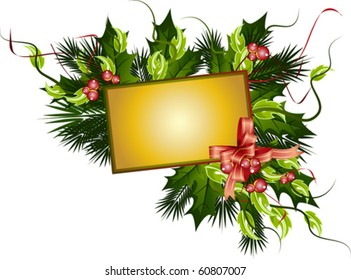 vector christmas banner