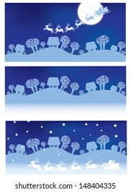 Vector Christmas  banners.