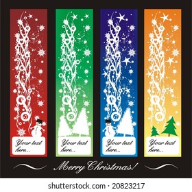Vector Christmas banners
