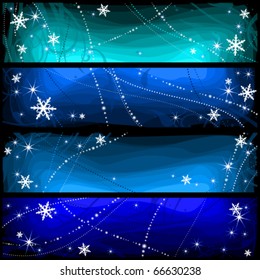 Vector Christmas banners