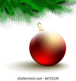Vector Christmas bauble