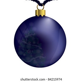 vector christmas bauble