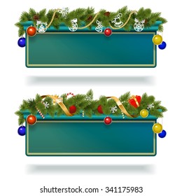 Vector Christmas Billboard