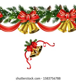 Vector Christmas Border decoration collection