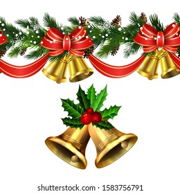 Vector Christmas Border decoration collection