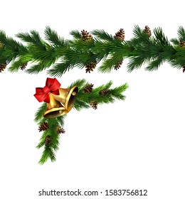 Vector Christmas Border decoration collection