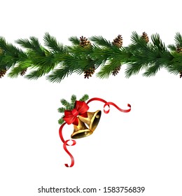 Vector Christmas Border decoration collection