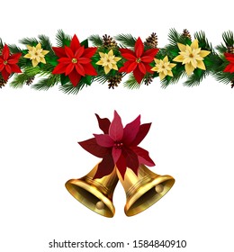 Vector Christmas Border decoration collection
