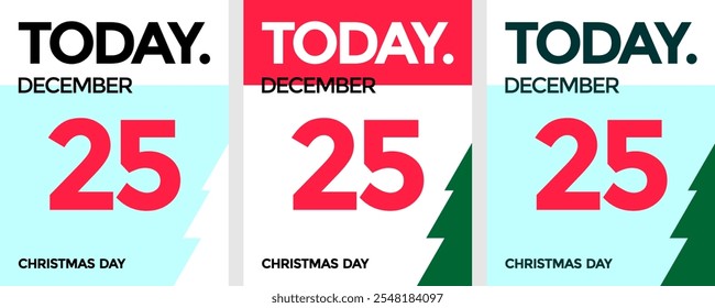 Diseño De Calendario De Navidades De Vector Para Comercial Y Fácil De Modificar