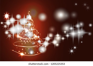 Vector Christmas card 
