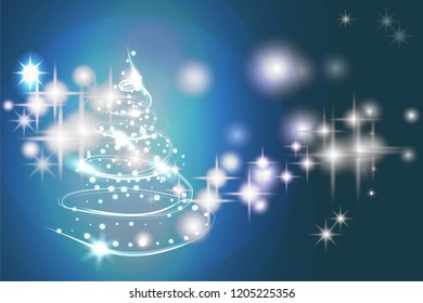 Vector Christmas card 