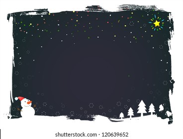 vector christmas card