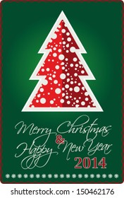 Vector Christmas card