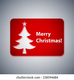 Vector christmas card