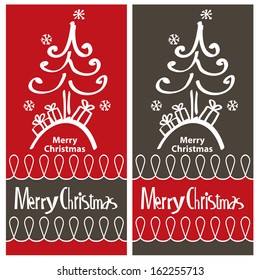 vector Christmas card