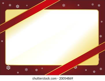 vector christmas card