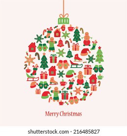 Vector Christmas Card