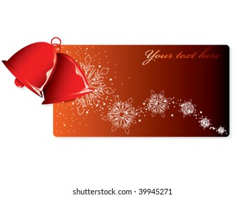vector christmas card
