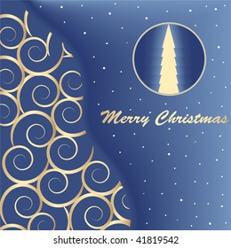 vector christmas card