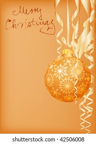 vector Christmas card