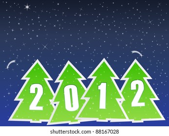 Vector christmas card