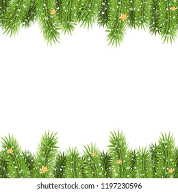 vector christmas card. holiday template for the new year.