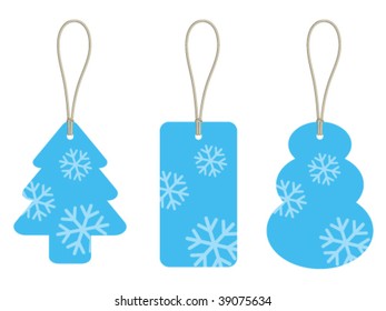 Vektor-Weihnachtskartontags