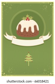 Vector christmas cards for winter holidays for text.Vintage backgrounds