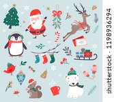 Vector Christmas Characters Clip Art